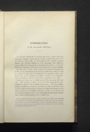 Introduction à la seconde édition