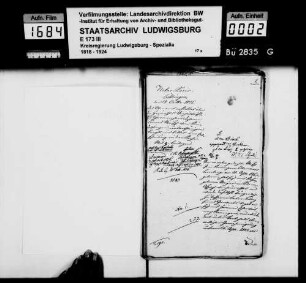 Heimatverhältnisse des Uhrmachers Johann Conrad Maisch in Sindelfingen, geb. 18.04.1765 in Renningen
