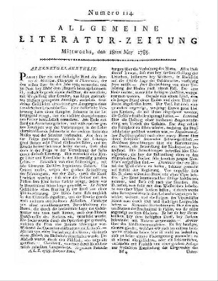 1785: Allgemeine Literatur-Zeitung