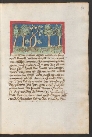 Feigenbaum und vier Bäume