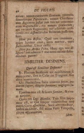 Similiter Desinens.