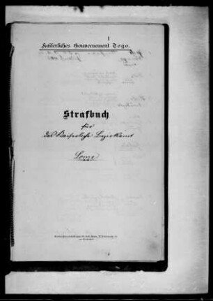 Strafvollzug (Strafregister): Bd. 3