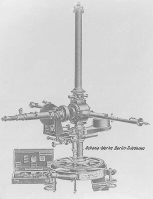 Magnetischer Normal-Theodolit der Askania-Werke : Technikgeschichte | Physik | Magnetismus | Magnetische Meßinstrumente