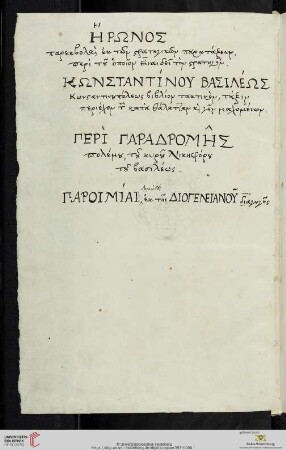 Titelblätter