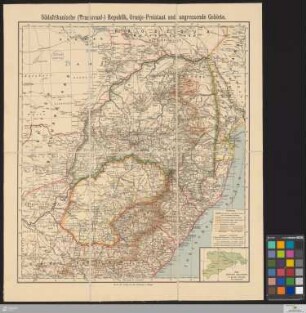 Südafrikanische (Transvaal-) Republik, Oranje-Freistaat und angrenzende Gebiete