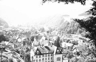 Wolfach: Stadt Wolfach, von nördlichen Aussichtsplatz