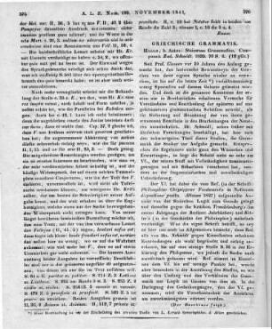 Schmidt, R. T.: Stoicorum grammatica. Halle: Anton 1839