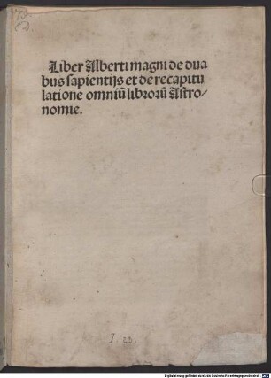 Speculum astronomiae