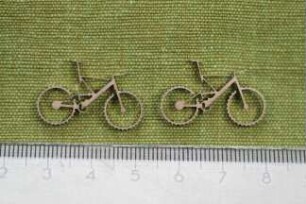 Fahrradfigur, Edelstahl