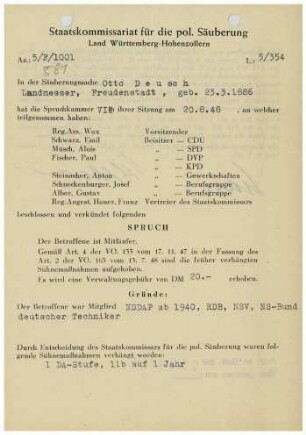 Deusch, Otto