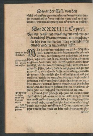 Das XXXIIII. Capitel.