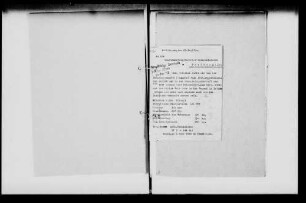 Nachforschung nach von der Besatzungsmacht requirierten Kraftfahrzeugen (Einzelfälle nach Fahrzeughaltern, Buchstabe A)