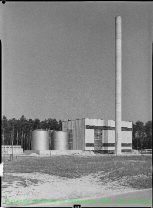 Außenansicht des Fernheizwerks, von Südwesten