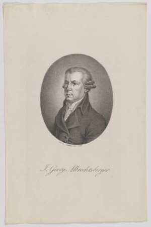 Bildnis des Johann Georg Albrechtsberger