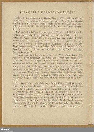 Reizvolle Heidelandschaft