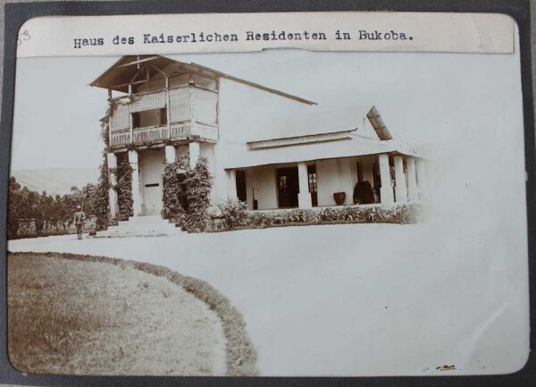 Maison du résident impérial à Bukoba