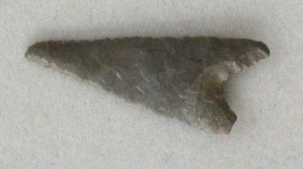 Stone arrowhead