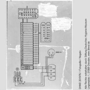 Technische Unterlagen Gläserne Menschen - Schalsäule