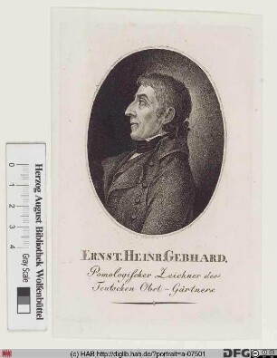 Bildnis Ernst Heinrich Gebhard