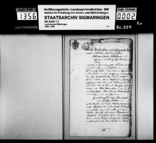 Confinierung von Heimatlosen in Eglingen