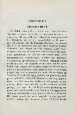 Hoofdstuk I. Algemeen beeld