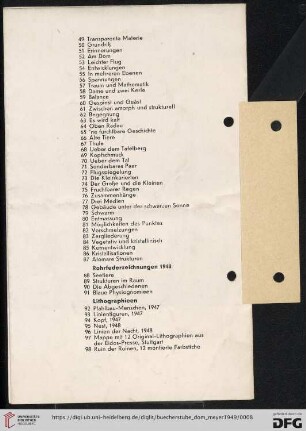 Rohrfederzeichnungen 1948 (Nr. 88-91)