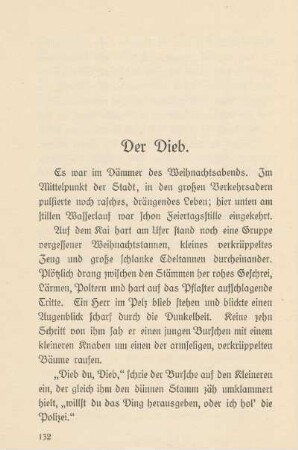 Der Dieb
