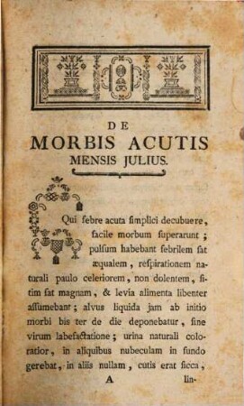 Nosocomii Civici Pazmanniani Annus Medicus Tertius Sive Observationum Circa Morbos Acutos Et Chronicos ... Factarum Pars ..., 1