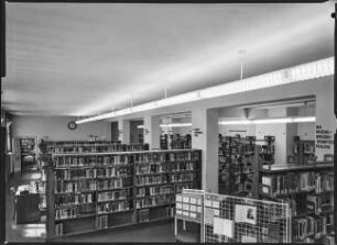 Blick in die Johanna-Moosdorf-Bibliothek