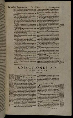 Adjectiones Ad Librum Estheræ.