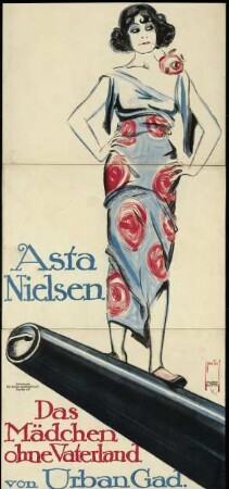 Asta Nielsen Das Mädchen ohne Vaterland von Urban Gad