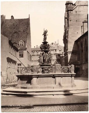 Tugendbrunnen, Nürnberg: Ansicht