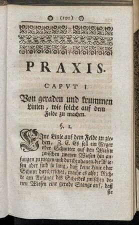 [In der Praxis.]