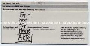 Informationsschrift über die Arbeitsweise des Ministeriums für Staatssicherheit der DDR