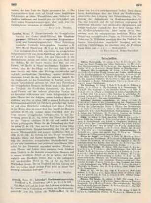 269-270 [Rezension] Dittmer, Hans, Lebendiger Konfirmandenunterricht