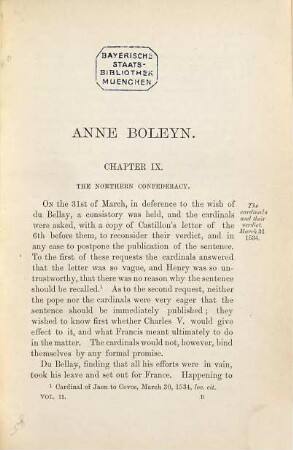 Anne Boleyn : a chapter of English history 1527 - 1536, 2