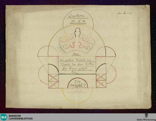 Johannes Zauberhorn. Excerpts. Arr - Don Mus.Ms. 1407 : pf