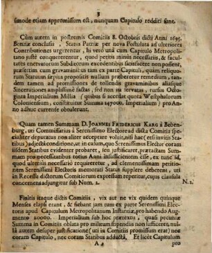 Vera Deductio Facti In Eversionem Iurium, & antiquissimi Status Ecclesiae, totiusque Archi-Dioecesis Coloniensis noviter intentati