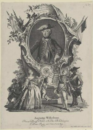 Bildnis des Augustus Wilhelmus, Prinz von Preußen