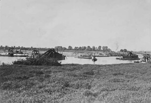 Bau der alten Wehranlage Dörverden/Weser (1909 - 1912)