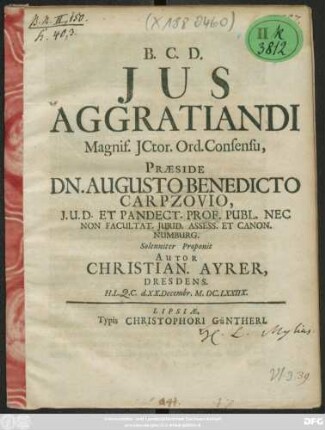 Ius Aggratiandi