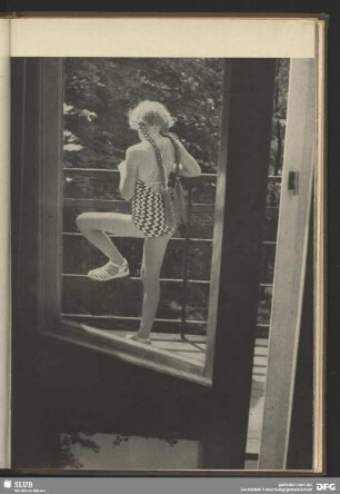 Blick vom Balkon