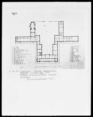 Schloss, Versailler Schloss, Projekt IX