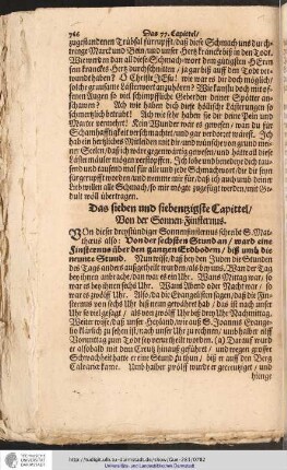 Das sieben und siebenzigste Capittel