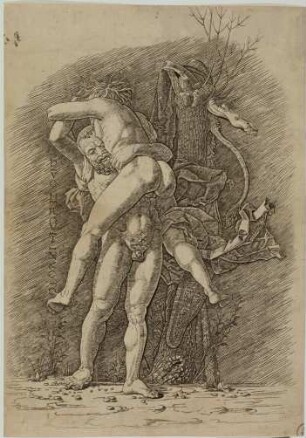 Herkules und Antäus