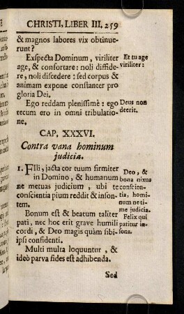 259-268, Caput XXXVI - XXXIX