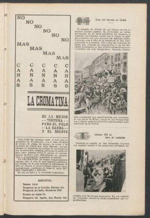 Alfonso XIII en misa de campaña