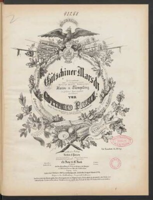 Gitschiner Marsch : für Pianoforte