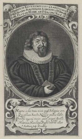 Bildnis des Iohann-Balthasar Schuppius