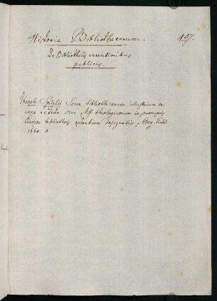 457-514, E. De bibliothecis recentioribus publicis